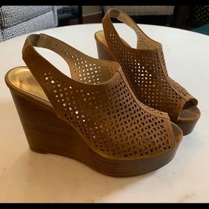 COACH Chasity Sling Back Wedge - 8